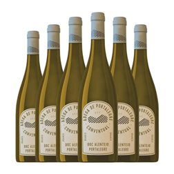 Adega de Portalegre Conventual Alentejo 75 cl Vino Blanco (Caja de 6 unidades)