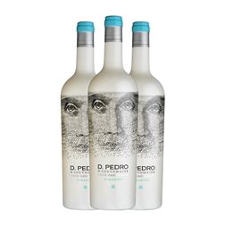 Adegas Galegas Don Pedro de Soutomaior Neve Carbónica Albariño Rías Baixas 75 cl Vino Blanco (Caja de 3 unidades)