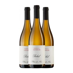 Aessir Bobal Seco Blanc de Noirs Bio — Biológico 75 cl Vino Blanco (Caja de 3 unidades)