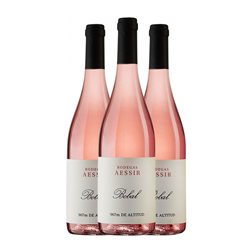 Aessir Bobal Seco Rosé — Rosado Bio — Biológico 75 cl Vino Rosado (Caja de 3 unidades)