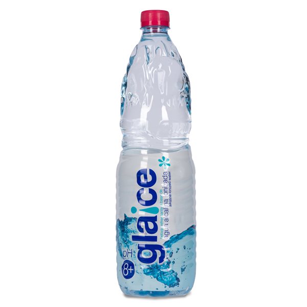 Eau alcaline ionisée 1,25 L Glaice-trasera