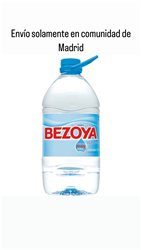 Agua Bezoya 5 litros PACK AHORRO 3 GARRAFAS (envío solamente en Comunidad de Madrid)