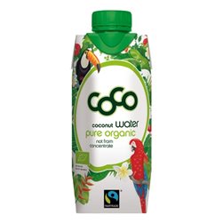 Agua de Coco Maduro 100% Pura Bio Fairtrade 15 x 330ml