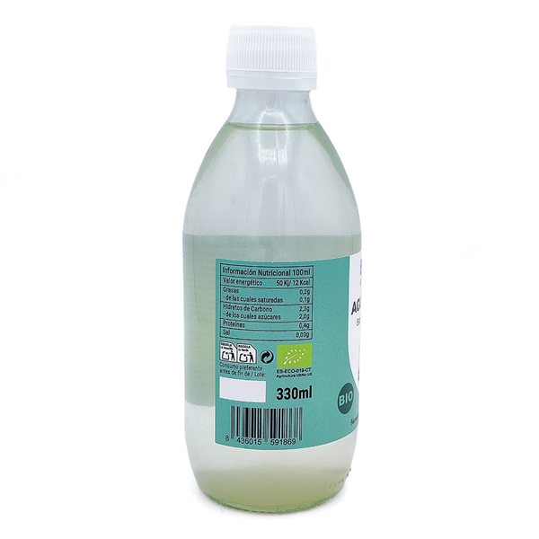 Kefirwasser Spirulina Matcha Tee 33cl-lateral