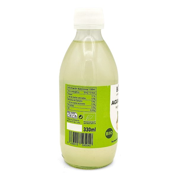 Agua de Kéfir Mojito sin alcohol 33cl-trasera