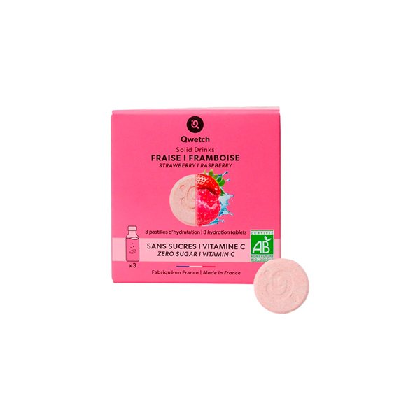 Eau Aromatisée à la Fraise & à la Framboise-detalle