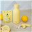 Aromatisiertes Wasser mit Zitrone-lateral