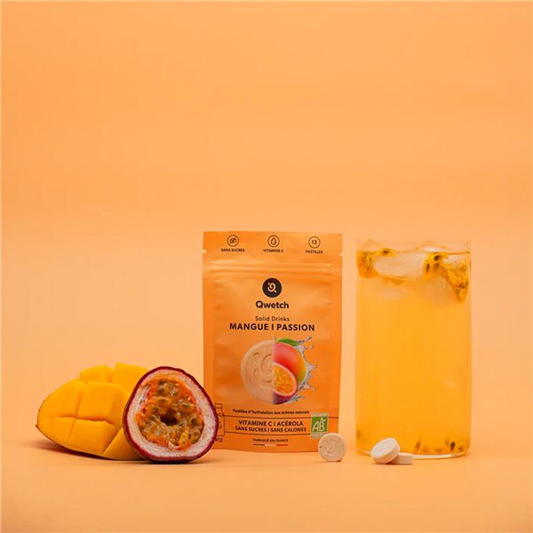 Mango and Passion Fruit Flavor Water-trasera