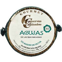 Agujas de las rías gallegas en Aceite de Oliva 8/12 Cambados 120Ml