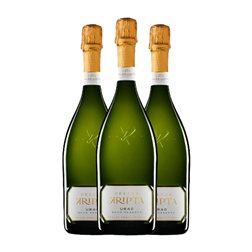 Agustí Torelló Celler Kripta Ubac Brut Cava Gran Reserva Eco — Ecológico 75 cl Vegano Espumoso Blanco (Caja de 3 unidades)