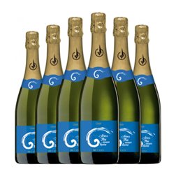 Aires de Tramuntana Brut Cava Joven 75 cl Espumoso Blanco (Caja de 6 unidades)