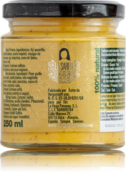 Ají de Pollería 250 ml-lateral