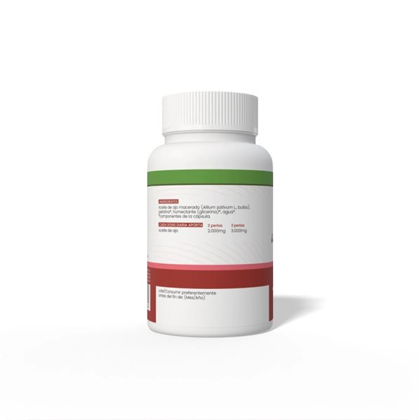 Ail macéré 1400mg 60 perles Sotya-izquierda