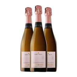 Albet i Noya Les Granes Cava 75 cl Espumoso Rosado (Caja de 3 unidades)