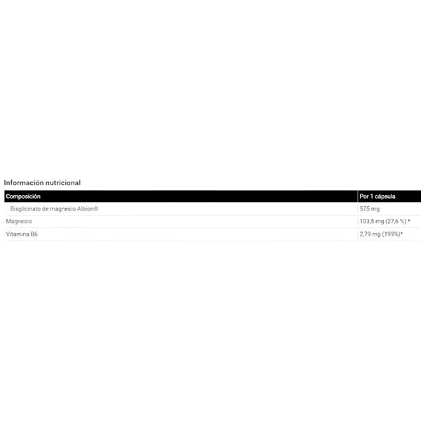 Albion Magnesium Bisglycinate 60 Capsules-detalle