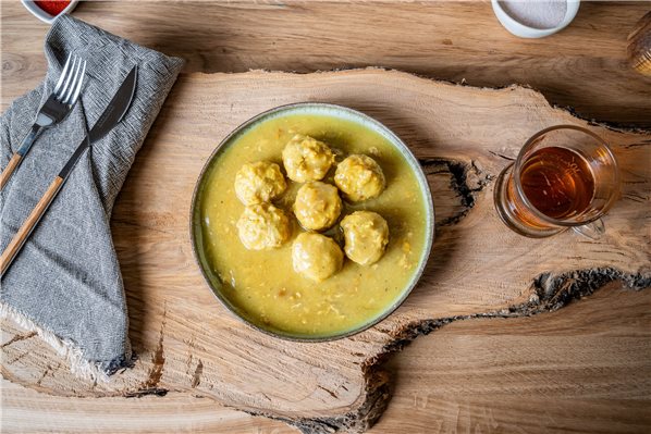 Boulettes de viande maison en sauce 1Kg-lateral