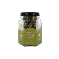 Capers in Sea Salt Medium La Nicchia Pantelleria 90g