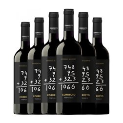 Alcardet Correcto Tempranillo Vino de la Tierra de Castilla 75 cl Vino Tinto (Caja de 6 unidades)