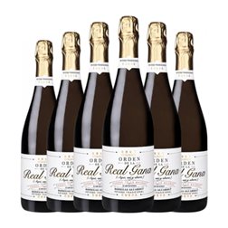 Alcardet Real Gana Airén Brut 75 cl Espumoso Blanco (Caja de 6 unidades)