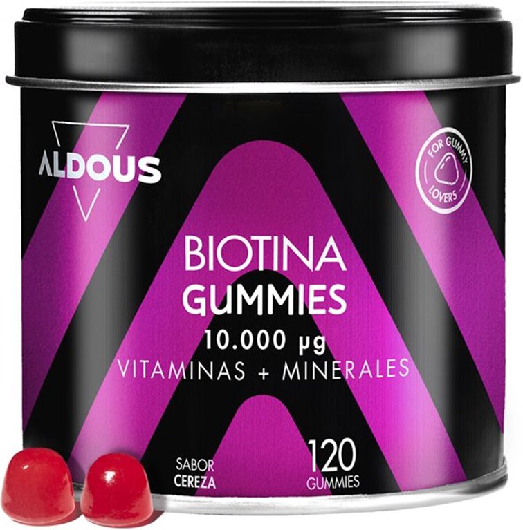 Biotin gummies Aldous with folic acid, zinc, and selenium