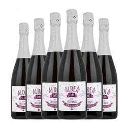 Aldea Tempranillo Frizzante — Espumoso de Aguja 75 cl Sin Alcohol Espumoso Rosado (Caja de 6 unidades)