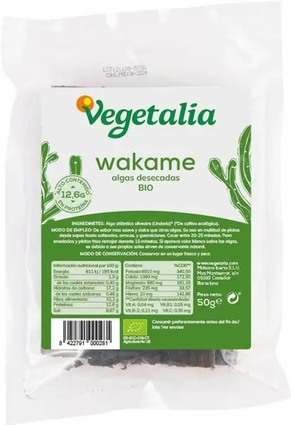 ALGA WAKAME BIO 50 GR