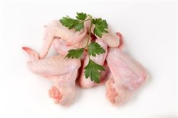Alitas de pollo partidas, 600 gr. aprox.