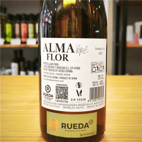 Alma Flor verdejo sobre lías 'Lynus'-detalle