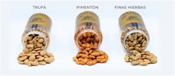 Fried Marcona almond with paprika 215g-detalle