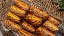 Puff pastry almond cookies 200g.