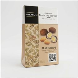Amandes au cacao 'Marcos Tonda' 100g.