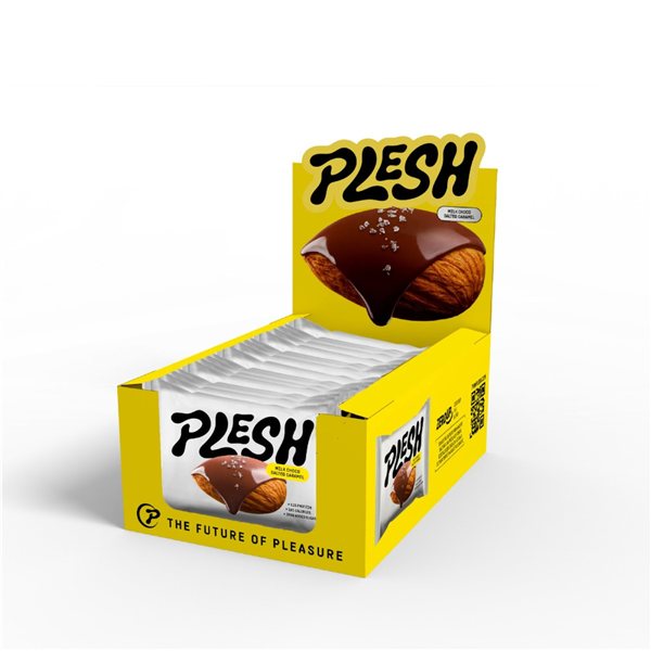 Almonds milk choco salted caramel 30gr PLESH-detalle