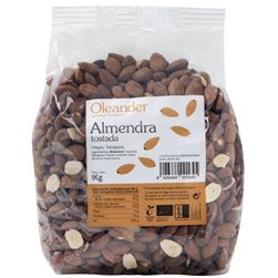 Almendras Tostadas Piel Bio 1Kg