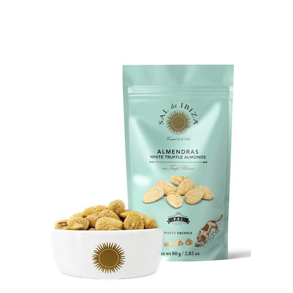 White Truffle Almonds, Ibiza Salt-detalle