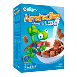 Almoadillas Rellenas de Leche Eliges 500g