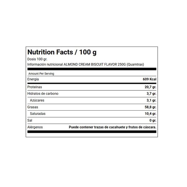 Crème d'amande 250 g-detalle