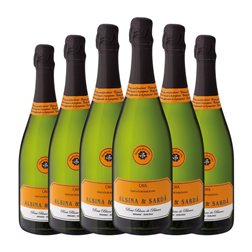 Alsina & Sardà Brut Cava Blanc de Blancs 75 cl Espumoso Blanco (Caja de 6 unidades)