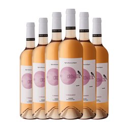 Alsina & Sardà Cromàtic Merlot Seco Penedès Eco — Ecológico 75 cl Vino Rosado (Caja de 6 unidades)
