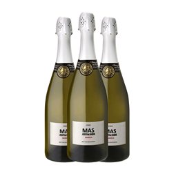 Alsina & Sardà Mas Brut Nature Cava Reserva 75 cl Espumoso Blanco (Caja de 3 unidades)