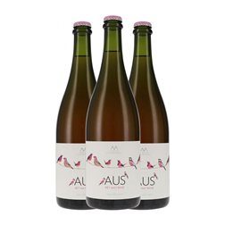 Alta Alella AA Aus Monastrell Alella Rosé — Rosado, Pét-Nat Pétillant Naturel — Espumoso Natural 75 cl Espumoso Rosado (Caja de 3 unidades)