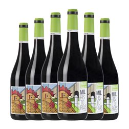 Alto Landón Mil Historias Malbec Seco Manchuela Bio — Biológico 75 cl Vegano Vino Tinto (Caja de 6 unidades)