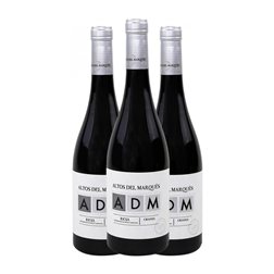 Altos del Marqués Tempranillo Seco Rioja Crianza 75 cl Vino Tinto (Caja de 3 unidades)