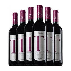Altovela Tempranillo La Mancha 75 cl Vino Tinto (Caja de 6 unidades)