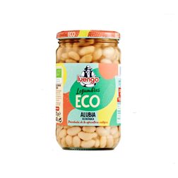 Alubia Blanca Ecologica Cocida Tarro 570g Luengo