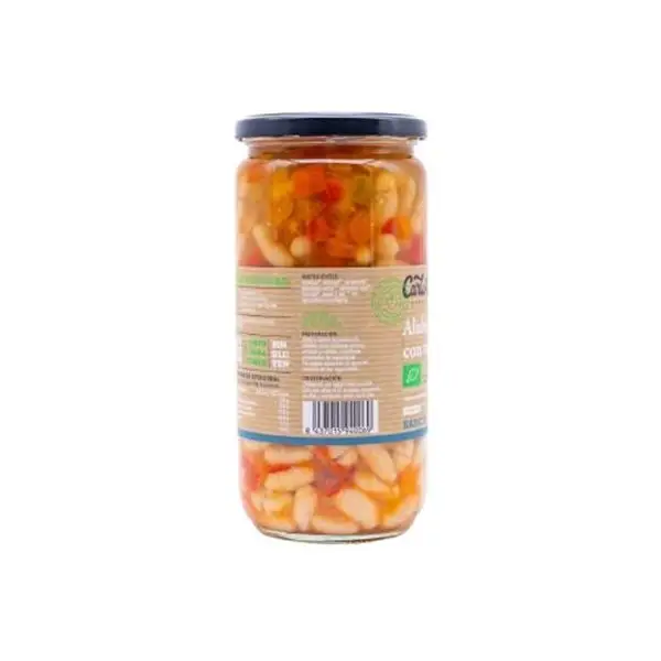 HARICOTS AVEC LÉGUMES 720 GR BIO-detalle