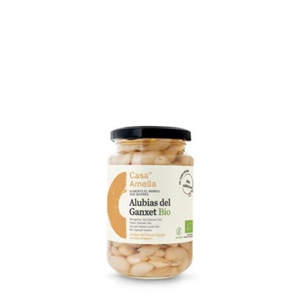 Haricots Ganxet Bio 330g, Casa Amella-lateral