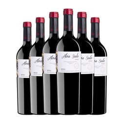 Alvia Sauló Tempranillo Seco Rioja Crianza 75 cl Vegano Vino Tinto (Caja de 6 unidades)