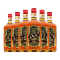 Amaretto Amande 70 cl (Caja de 6 unidades)