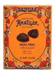 Amatller Hojas de Chocolate 70% Cacao