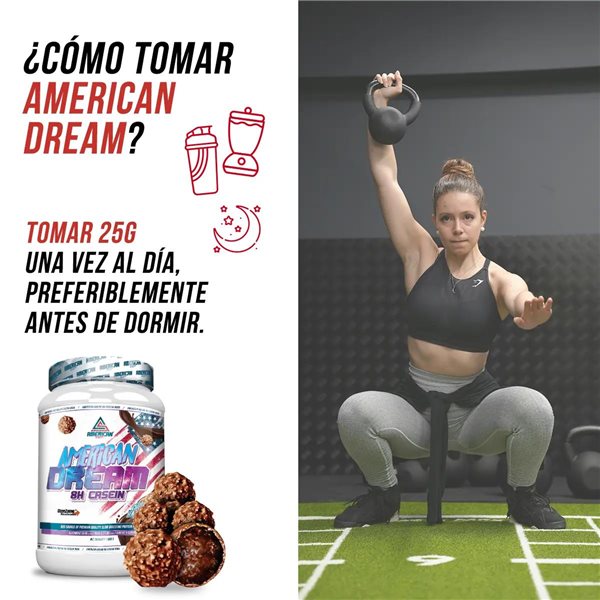 AMERICAN DREAM CASEINA MICELAR 8H 900GR CHOCO HAZELNUT-izquierda